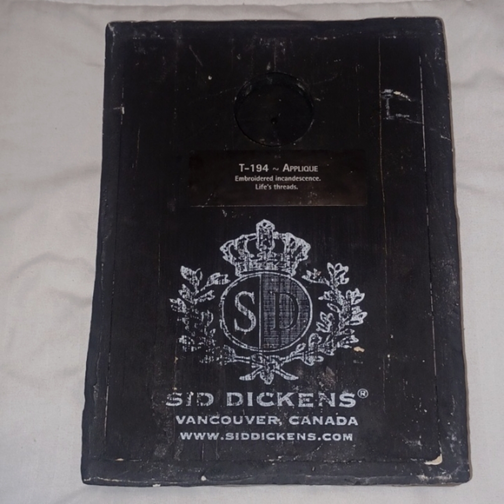 Sid Dickens Ceramic Art Tile - Black and Cream - Picture 7 of 8